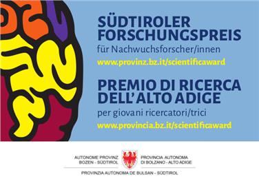 Al via le iscrizioni per il premio di ricerca dell'Alto Adige per giovani scienziati