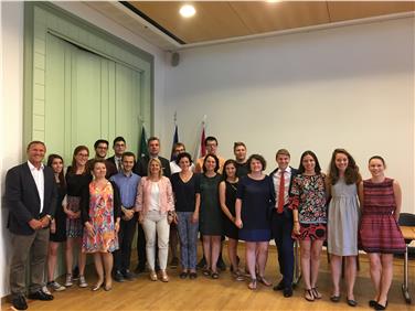 I partecipanti all'Accademia dell'Euregio Foto Usp/Euregio