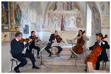 Concerto dello Straka Quintett a Racines il 22 agosto