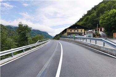 Conclusi i lavori per migliorare la sicurezza della statale del Brennero a Cantina Fredda, nei pressi di Chiusa