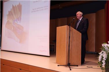 Il saluto dell'assessore Florian Mussner Foto: USP/Clara