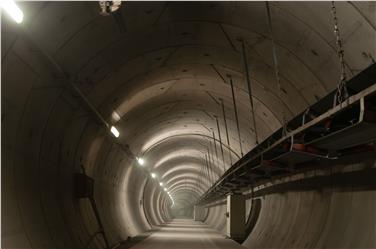 Lavori in corso per la realizzazione del tunnel di base del Brennero (Foto USP)