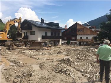 Quella di Braies è stata la zona più colpita dall'alluvione del 5 agosto scorso (Foto USP)
