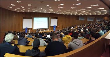 Grande presenza di studenti alla manifestazione MINT (Foto USP)