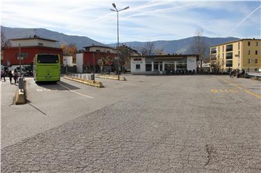 L'areale della stazione ferroviaria di Brunico dove sorgerà il nuovo parco tecnologico dedicato all'automotive (Foto Comune Brunico)