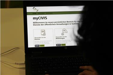 myCIVIS, il portale con i servizi online della pubblica amministrazione in Alto Adige (Foto USP)