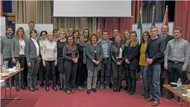 Il comitato direttivo del programma Interreg V-A Italia-Austria riunitosi in Carinzia. Foto: Ripartizione Europa