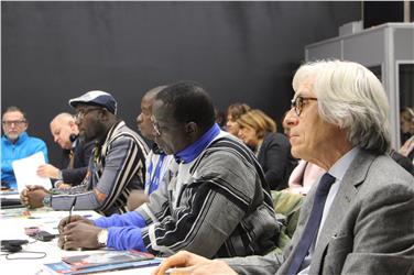 All'incontro con la delegazione africana anche l'imprenditore bolzanino Roland Buratti. Foto: Amici del Burkina Faso