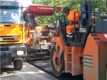 Anche nel 2018 saranno diversi i lavori riguardanti la pavimentazione stradale (Foto USP)
