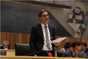 Stabilità, autogoverno, programmazione: il presidente Kompatscher legge la Relazione al bilancio 2018 (Foto rm)