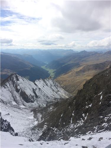 Veduta sulla Vallelunga dal Karlesjoch (Foto: USP/Ufficio pianificazione territoriale/Gottardi)