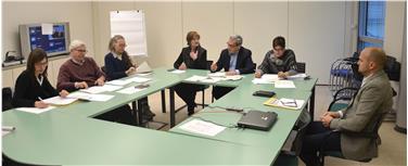 L'assessora Stocker nel corso del recente incontro sul Testamento biologico Foto: USP/AS