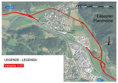 Circonvallazione di Chienes: Ok della Giunta provinciale al progetto definitivo con prescrizioni del Comitato ambientale (Foto: Ripartizione infrastrutture)