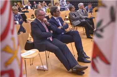 Convegno sulla collaborazione fra ammministrazioni nell'Euregio il 19 e 20 aprile a Bolzano (Foto: USP/Barbara Franzelin)