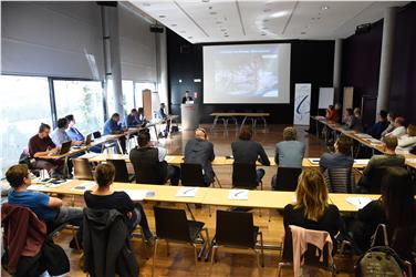 L'incontro di kick-off per il progetto Interreg sulla comunicazione del rischio idrogeologico (Foto USP)