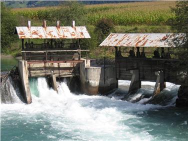 Vincolo di tutela sulla barriera fluviale del torrente Aurino (Foto USP)