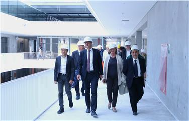 Da sinistra Tommasini, Kompatscher, Stocker e Cramarossa